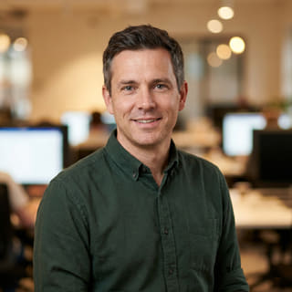 Daniel Carter, listed as Chief Technology Officer at Clear Meritowage, in a profile image